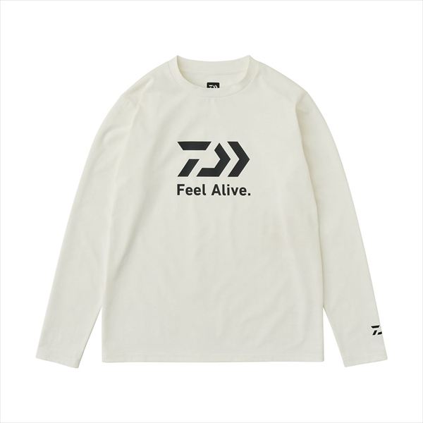 ダイワ ウェア DE-8025 クリーンオーシャンロングスリーブシャツ ホワイト 2XL