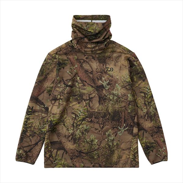 ダイワ ウェア DE-9325 ストレッチシャツネックウォーマー リアルレイク L