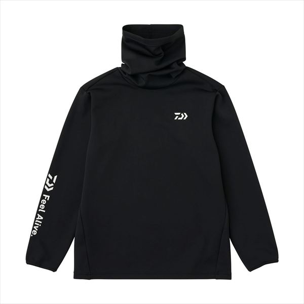 ダイワ ウェア DE-9325 ストレッチシャツネックウォーマー ブラック XL