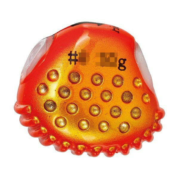 高比重タングステン合金製！圧巻のフォールスピードと抜群の着底感度。高比重、低重心、コンパクト設計で水抵抗が少なく、ボトムタッチバンパーと相まって抜群の着底感度を誇ります。サイドディンプルが複雑なフラッシング効果をもたらし、アピールを高めています。フック側ラインホールはプラグインシステム対応、スイベルソケットシステムとも互換性があり、鯛ラバシンカーとしても高い性能を誇ります。錘号数：10号　38g ※実物と色が違って見える場合があります。あらかじめご了承下さい。