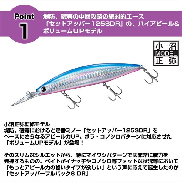 SLZセットアッパーFB 125SDR PHブルピン の商品画像3枚目