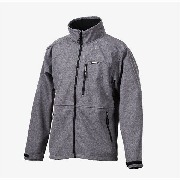 Wear - 双進 防寒服アウター 7784 RBB ウィンドガードジャケット 杢グレー M