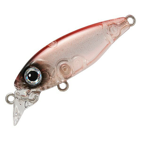 全長：36mm　重量：2.5g　タイプ：スローシンキング　フック：ST-26TN#14　　「ガンシップ」はメバルをメインターゲットとしたソルトウォーターライトゲーム用に開発した小型ミノープラグです。内蔵ウェイトに高比重タングステンを搭載させ、同サイズでも抜群の飛距離を誇ります。また、固定ウエイト低重心設定により、復元力と動きの反復を最大限に引き出し、アクションの質の上で超スローからハイスピードまで対応するハイレスポンスな動きを実現しています。また、スモールプラグでありがちな「少し重みを感じるけど、動いているかどうかが分からない？」と言った引き抵抗も、「ガンシップ」ではとても軽い引き心地で「コン、コン、コン」と言うより「カン、カン、カン」と言う感じぐらいに軽快にボディーを振っている動きが明確に伝わる手応えを感じる事ができるミノーです。アクションは切れの良いウォッブンロールで、振り幅はワイド系。また、よりクリアーの質感を出すために本体内のルームをスッキリさせ、本体側面のスケール（ウロコ柄）も意図的に入れてません。使い方は、キャスト後にドリフトやスローなリトリーブが基本です。またリトリーブ途中でのストップ＆ポーズによる浮き上がりをおりまぜる事も、大変有効でバイトを誘発させます。リトリーブによる波動やフラッシングで存在感をアピールし、ポーズで食わせの間を作り出すイメージです。ナイトゲームで見えないルアーをリトリーブしていても「ガンシップ」はその動きが伝わるだけに、何らかの変化も逃さず伝達します。　風波が弱く、魚が水面付近で活発にヒットする際にはフローティングを。風波がややあり魚のヒットレンジが若干下がったと感じられたらスローシンキングの出番です。使い分けることで幅広い状況下に対応できるようになり、釣果もアップします。　※掲載している商品の画像は代表画像を表示しています。また実物と色が違って見える場合があります。あらかじめご了承下さい。