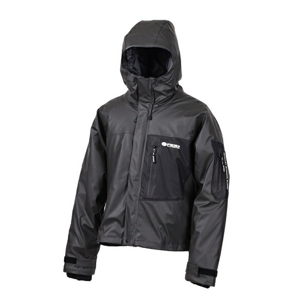 双進 防寒服アウター 7783 RBB フィッシャーマンWDジャケットII チャコール L