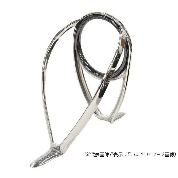 ●「KWガイド」の次世代モデル、「MCガイド」ミディアムデューティーシリーズ●KWSG同等重量ながら約2倍の強さを実現、ライト〜ミディアムヘビークラス対応●トップガイドは『MNトップ』推奨●4本支脚フレーム（PAT.P）とL字曲げ加工で当社従来ガイド比2〜5倍の超高強度を実現●ミディアムヘビークラスのオフショアまで幅広くカバー●全サイズで「Tangle Free」設計を採用●正付け・逆付けのどちらでも糸絡みしにくい「Tangle Free」設計を採用。●足部には以下の新機構を搭載。●葉脈溝：エポキシの浸透を促進し、ガイドの音鳴りを抑制。●3D潰し：スレッドの巻き上がりをスムーズにし、耐食性も向上。●両サイド潰し・エンボス：接着力を高め、足抜け強度を16％向上。リングサイズ(mm)：25フレーム素材：ステンレスフレームリング素材：SICフレームカラー：Pカラーリングタイプ：S ※実物と色が違って見える場合があります。あらかじめご了承下さい。