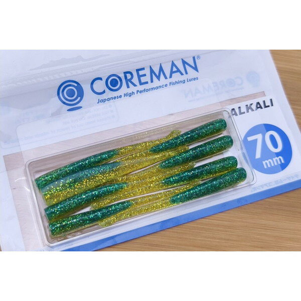 シーバス専用設計のド定番ワーム！スローリトリーブが絶対最強のメソッド！全長：70mm入数：8本 ※実物と色が違って見える場合があります。あらかじめご了承下さい。