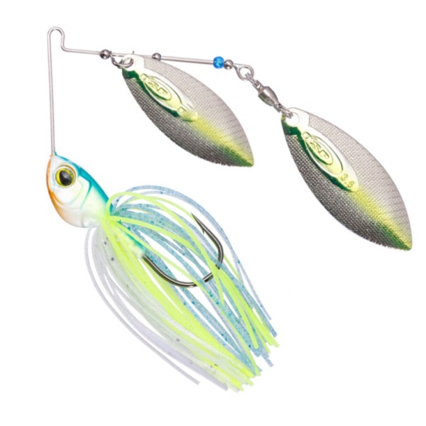 Buzz Bait - OSP スピナーベイト バズベイト ハイピッチャー 1/2oz ダブルウィロー S61 ゴーストチャートブルーバック