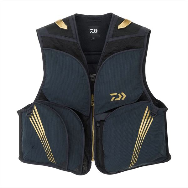 Fishing Vests - ダイワ フィッシングベスト DV-2126 クールショートベスト ブラック キング