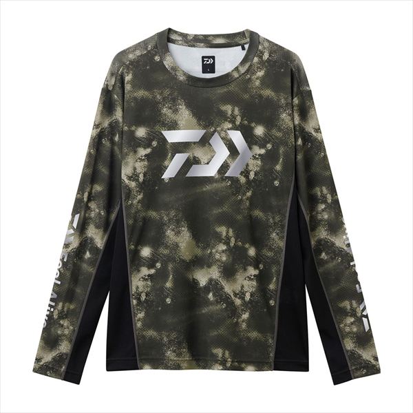 ダイワ ウェア DE-3826 ロングスリーブゲームシャツ マルチヘイズカモ XL
