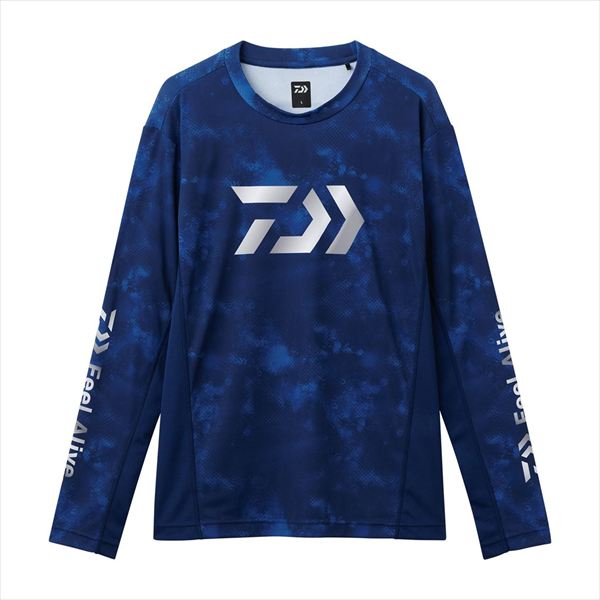 ダイワ ウェア DE-3826 ロングスリーブゲームシャツ オーシャンヘイズカモ XL