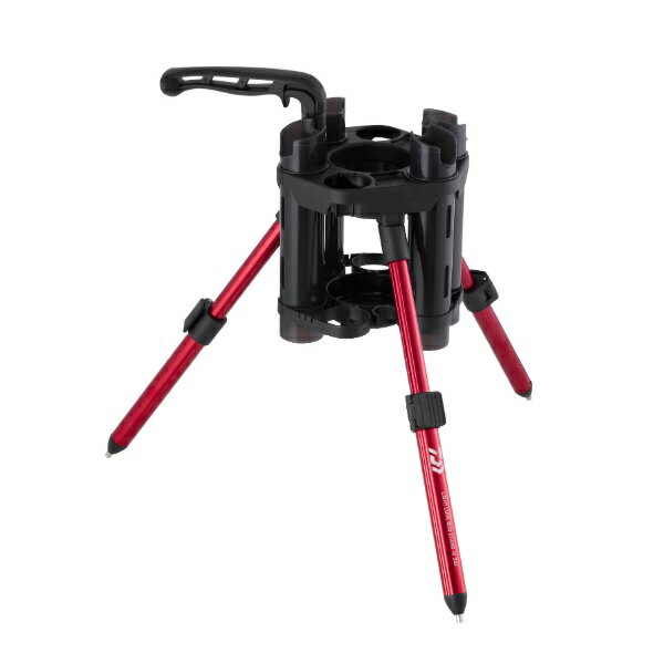 【予約品】 ダイワ ライトルアーロッドスタンドα302 レッド 【2月下旬頃発売予定 ※他商品同時注文不可】