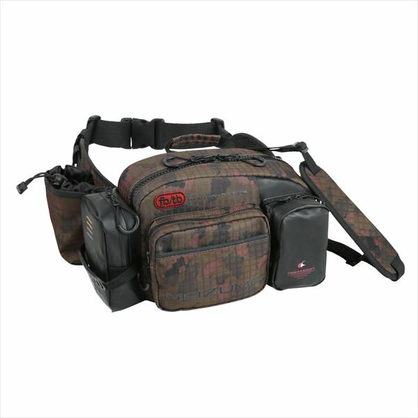 【予約品】 マズメ タックルバッグ MZBK-768 mazume レッドムーンウエストバッグ V ブッシュカモ 【3月下旬頃発売予定 ※他商品同時注文不可】