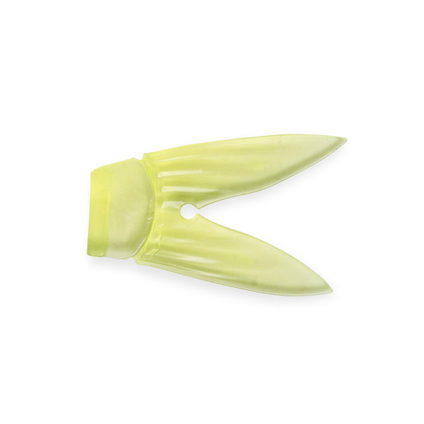 软饵 - メガバス スピン-X スペアテール 190F用 チャートリュース