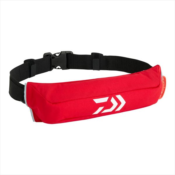 【予約品】 ダイワ ライフジャケット DF-2426 コンパクトライフジャケット(ウエストタイプ自動・手動膨脹式) レッド フリー 【3月下旬頃発売予定 ※他商品同時注文不可】