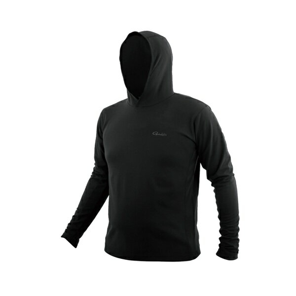 【スーパーSALE限定P10倍+買い回りで最大5000P】がまかつ ウェア GL4019 ドライリスタ フーディーシャツ #1 ブラック S