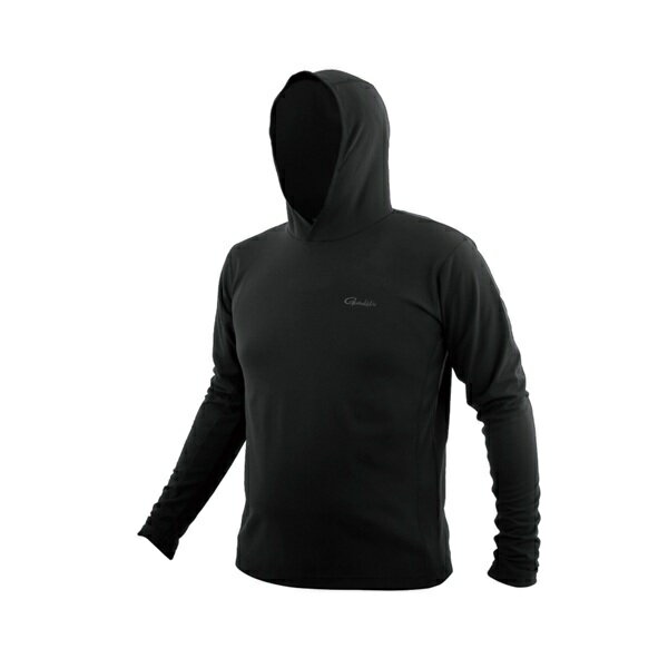 【スーパーSALE限定P10倍+買い回りで最大5000P】がまかつ ウェア GL4019 ドライリスタ フーディーシャツ #1 ブラック LL