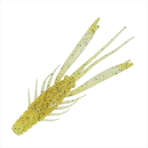 Daiwa Worm Silver Wolf Urban Shrimp 2.8inch Lemongrass UV
