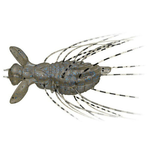 エバーグリーン ワーム エバーグリーン フラッターギズモ #73 ヌマエビ