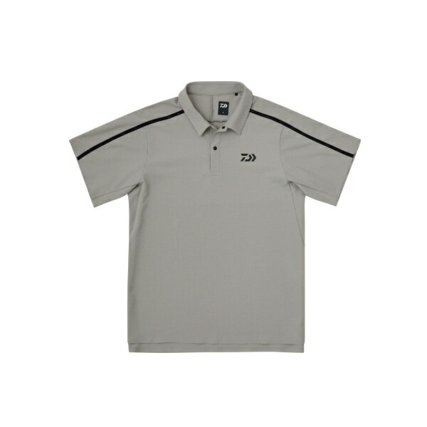 ダイワ ウェア DE-9426 サンブロックドライポロシャツ グレー M