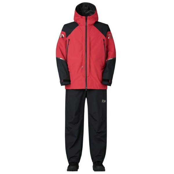 Wear - ダイワ レインウェア DR-3126 RAINMAX コンビアップレインスーツ レッド 2XL