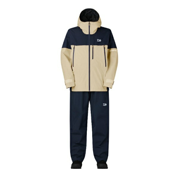 Wear - ダイワ レインウェア DR-1926 GORE-TEX バーサタイルレインスーツ ネイビークリームベージュ WM