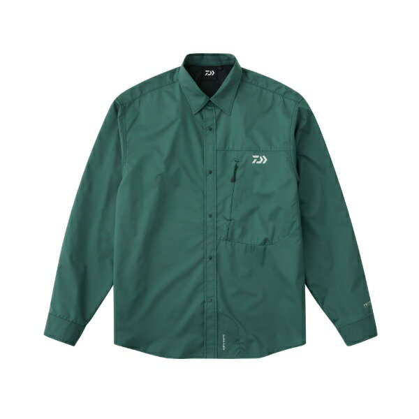 Wear - ダイワ ウェア DE-5126 Pertex ロングスリーブシャツ ダルグリーン M