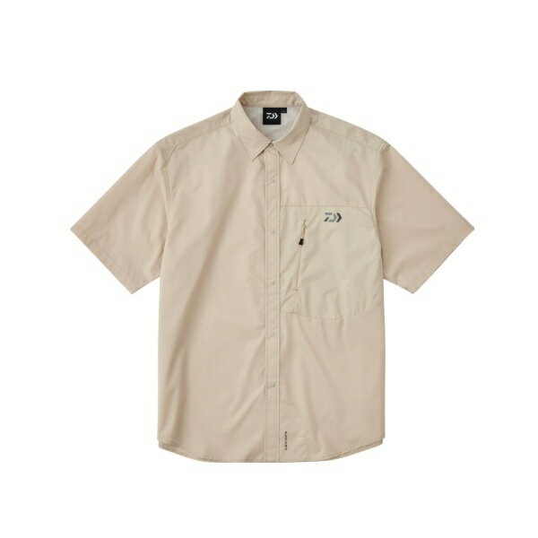 【予約品】 ダイワ ウェア DE-5226 Pertex ショートスリーブシャツ クリームベージュ L 【3月下旬頃発売予定 ※他商品同時注文不可】