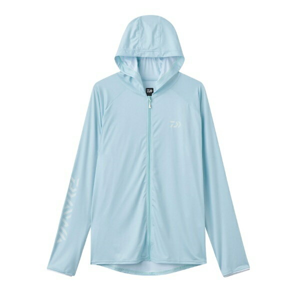 夾克, 褲子 - ダイワ ウェア DE-6125 ICEDRY フーディーラッシュガードフルジップ アイスブルー 2XL
