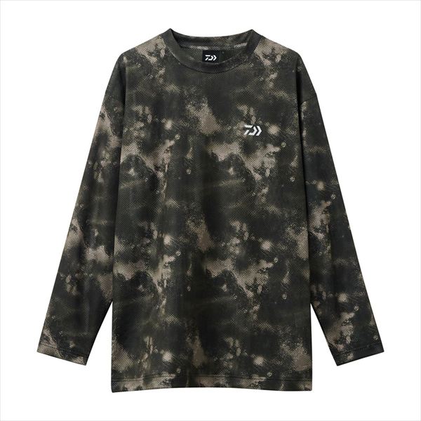 ダイワ ウェア DE-8626 ドライメッシュロングスリーブシャツ マルチヘイズカモ XL