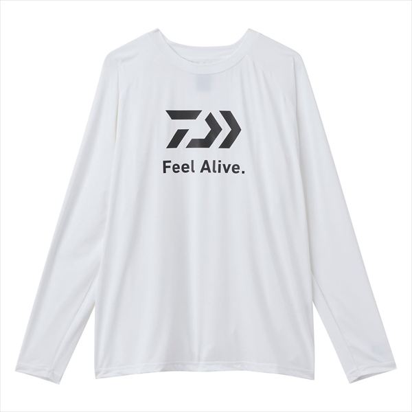 ダイワ ウェア DE-6225 ICEDRY ロングスリーブシャツ ホワイト L