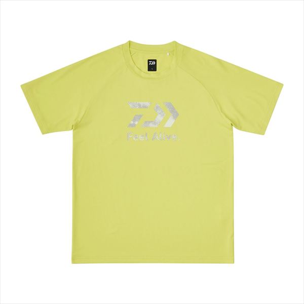 ダイワ ウェア DE-3925 Feel Alive ドライTシャツ サルファースプリング M