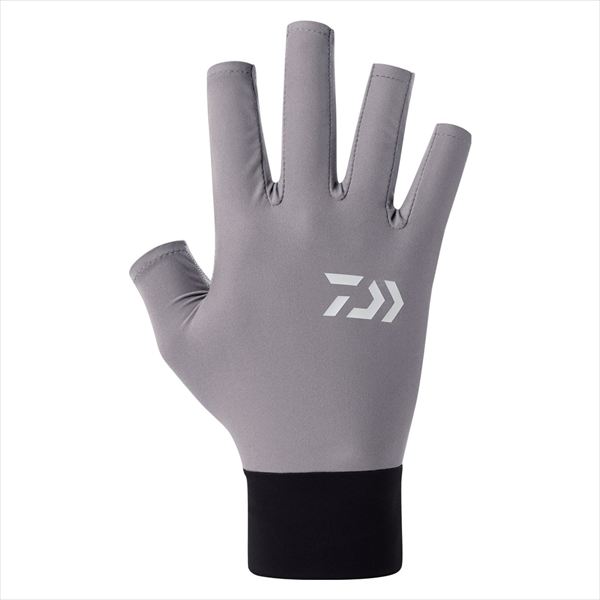 ダイワ 手袋 DG-1225T トーナメントグローブ 3本カット ホワイト M
