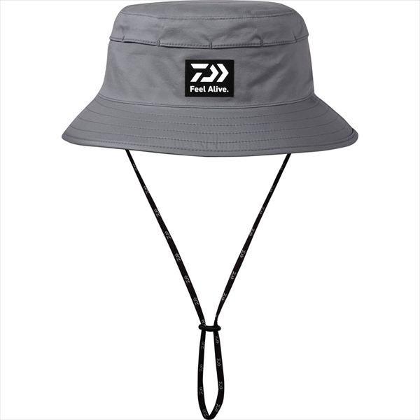 雨天の釣りでも不快な蒸れを軽減するベンチレーション付きハット。防水透湿性に優れるRAINMAX素材を採用したレインハット。ベンチレーション位置を高くすることでしっかりと通気し、頭の蒸れを軽減する。額が濡れないようバイザーと本体の接合部まで防水性を保つ仕様。風で飛ばされにくいよう、顎ひも付き（取り外し可能）。水面からの光の反射を抑えるバイザー裏ブラック仕様。サイズ：フリーカラー：ガンメタル ※実物と色が違って見える場合があります。あらかじめご了承下さい。