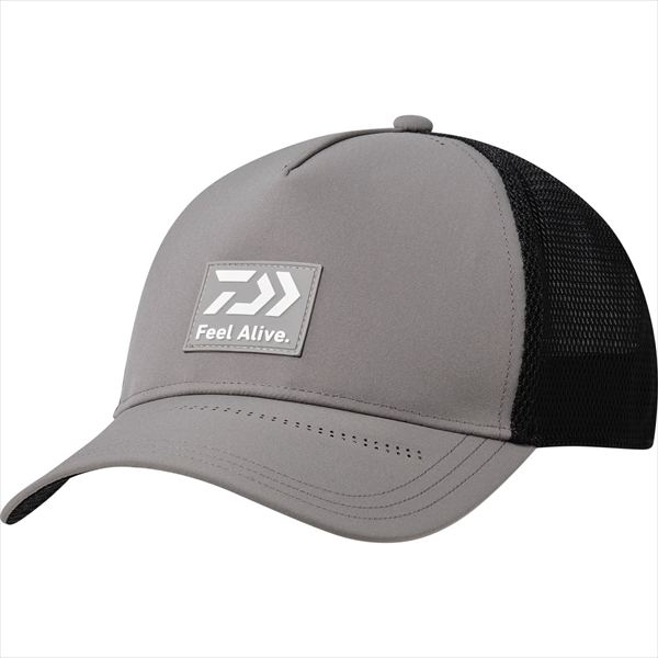 ダイワ 帽子 DC-9026 ボックスロゴキャップ グレー フリー