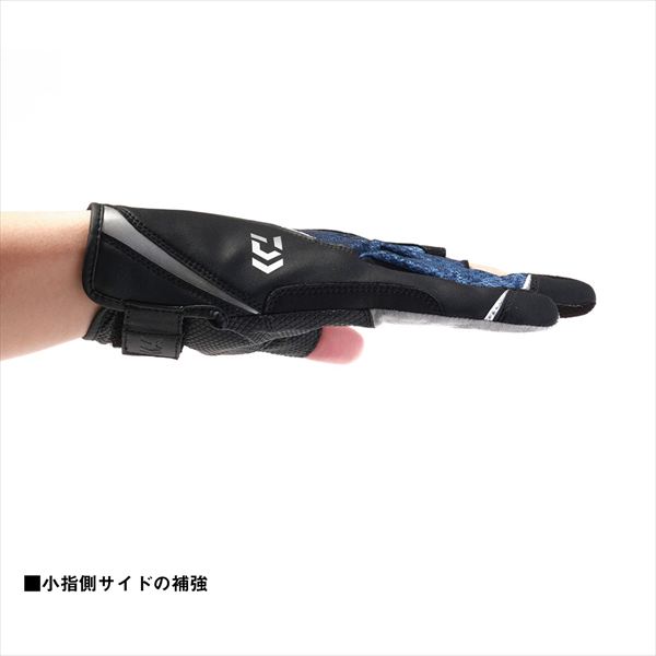 ダイワ 手袋 DG-7226 フィンガータッチジギンググローブ 3本カット オーシャンヘイズカモ XL 3