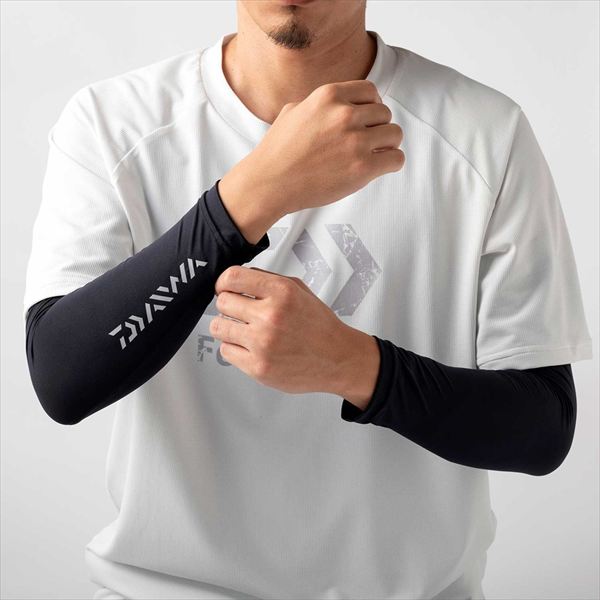 ダイワ ウェア DA-8125 ICEDRY アームカバー ホワイトヘイズカモ M 2