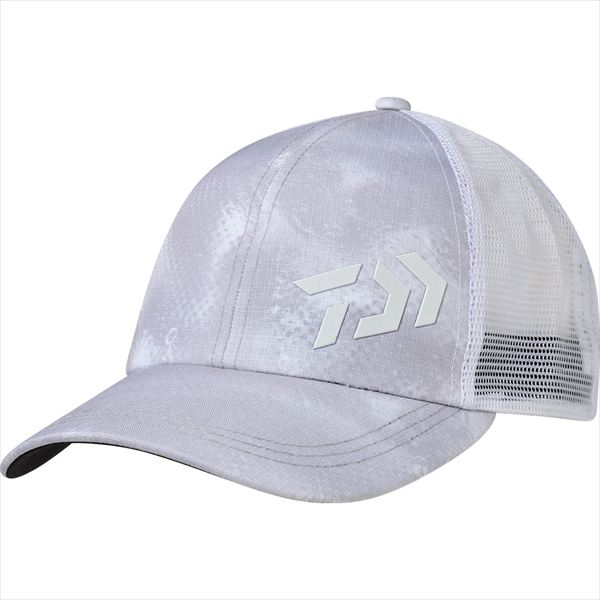 ダイワ 帽子 DC-6624 3Dロゴハーフメッシュキャップ ホワイトヘイズカモ フリー