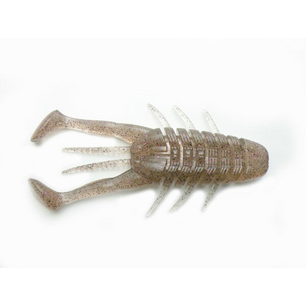 バスをスレさせ難いハイピッチアクションと、カバー越しや、遠方の魚にも気づかせやすい強波動を融合したダブルシャッドテールアーム搭載の全環境対応型クローワームが「バタバタクロー」。抜群の安定感を誇る、フラット形状のボディーはフォールやずる引きは勿論、巻きに至るまで完全に対応。それだけにリグに対する汎用性も高く、テキサスリグ・ダウンショット・リーダーレスダウンショット・フリーリグ・ネコリグ・キャロライナーリグ・ジグトレーラーなど幅広いリグに対しその特性を発揮。特にダウンショットや、フリーリグ・キャロライナーリグなどリーダーを有するリグにおいては、フォール時、シンカーの負荷を背負っている際に発生する強力なバタバタアクションから、シンカーが着底し負荷から解放された際に起こるスライドアクションと言ったアクションの緩急によってバイトチャンスを増幅させます。サイズは食わせとリアクションに長けた3inchと、ラフコンディションに強い3.5inchを用意。あらゆるコンディションでその威力を発揮してくれます。全長：3インチ入数：6本 ※実物と色が違って見える場合があります。あらかじめご了承下さい。
