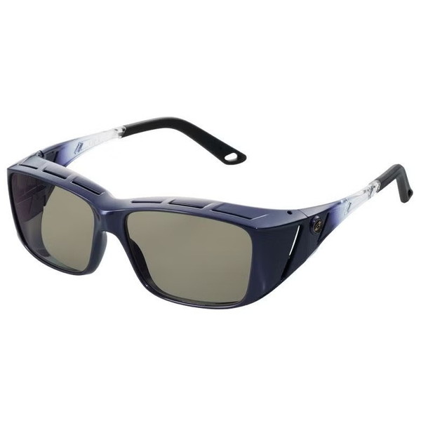 偏光太阳镜 - ゼクー 偏光グラス F-2113 OPA ダークネイビーグラデーション トゥルービュースポーツ