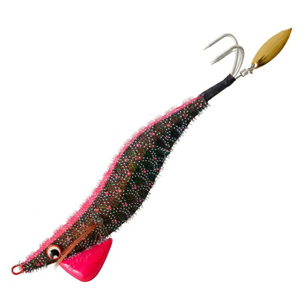シリコンを纏った新感覚タコエギ！抜群のアピール力でタコを魅了。サイズ：3.5号重量：35gタイプ：ケイムラ / ウロコ柄下地：レッド※：ラトル入り ※実物と色が違って見える場合があります。あらかじめご了承下さい。
