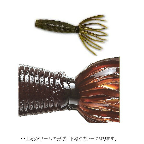 樂天商城 - スミス ワーム ゲーリー ベビーファットイカ 331.コーク