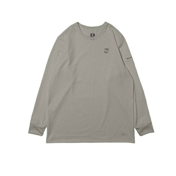 釣り人のための、最高の1枚。アングラーのためのTシャツとは、、、を追求。レインウェアやウェーダー、ベスト。釣りのためのアパレルは数多く存在します。それでも、必ず身に着けるTシャツには、「釣りのための一着」がありませんでした。釣行の最初から最後まで、一番長く着用するTシャツに向き合い、アングラーのための1着が出来上がりました。カラー：グレージュサイズ：L素材：ポリエステル100％シルエット：スタンダード ※実物と色が違って見える場合があります。あらかじめご了承下さい。