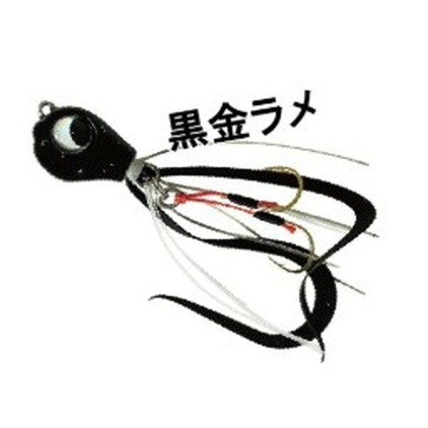 ルーディーズ 魚子ラバ 40g 黒金ラメ