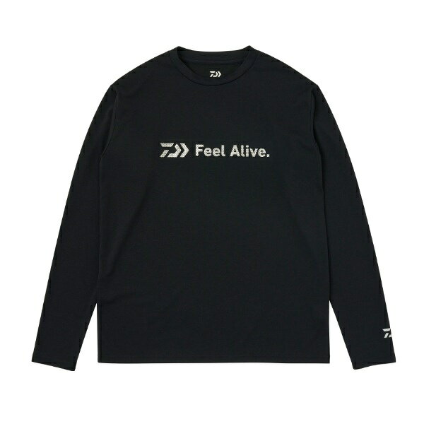 ダイワ ウェア DE-8426 クリーンオーシャンロングスリーブシャツ Feel Alive ブラック L