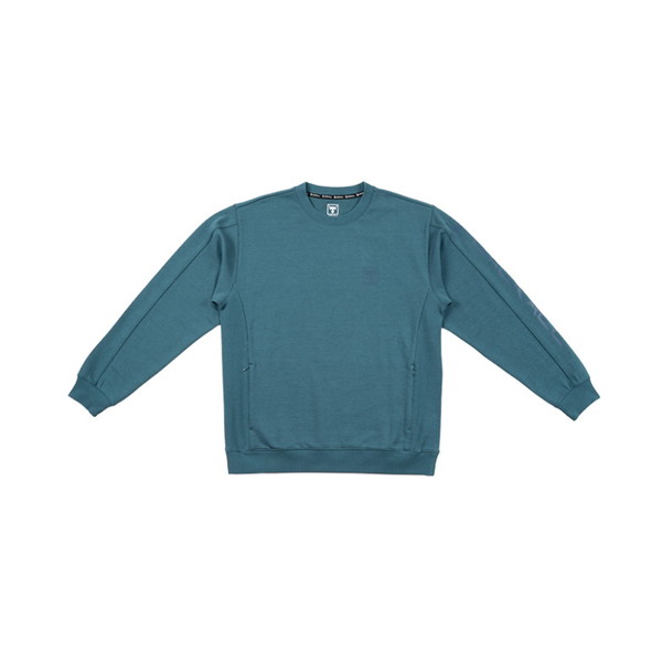 ジャッカル ウェア クルーネックスウェット SW-A001 グリーン XL