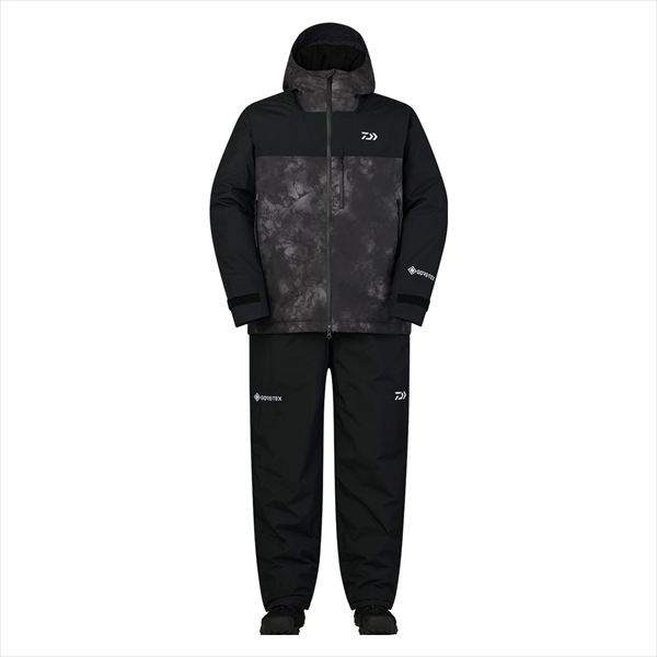 ダイワ 防寒服アウター DW-1926 GORE-TEX バーサタイルウィンタースーツ ブラックフロー 2XL