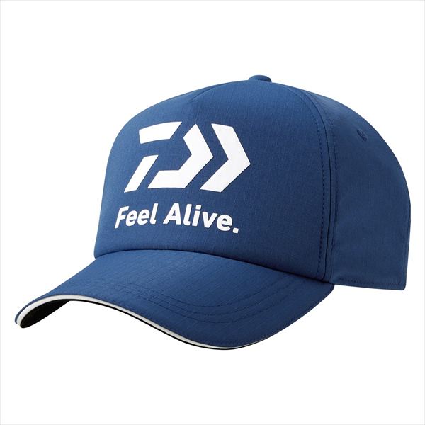 FeelAlive.ロゴを施した定番キャップ。ふっくらとした発泡プリントロゴを採用した定番型のキャップ。バイザー裏をブラックにすることで水面からの光の照り返しを抑える。サイズ：レギュラーカラー：アビスブルー ※実物と色が違って見える場合があります。あらかじめご了承下さい。
