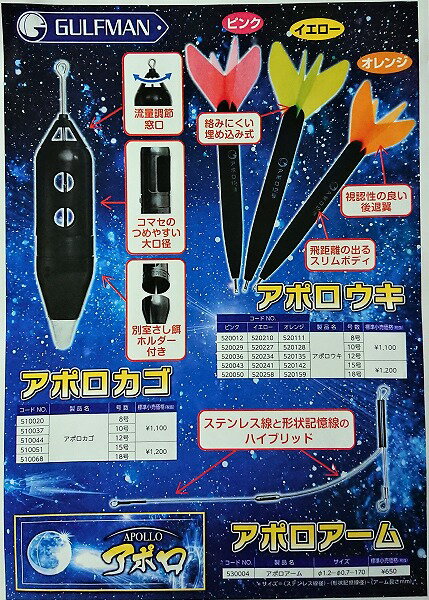 サニー商事　サニー　アポロ・ウキ　イエロー　15号 2