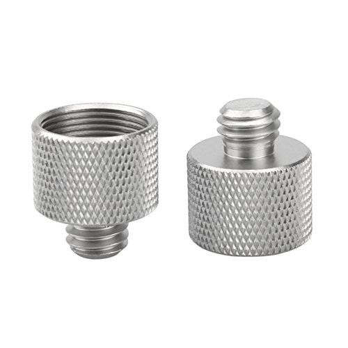 【送料無料】NICEYRIG カメラマイク変換ネジ (3/8"（なみめ）-5/8"（ほそめ）) 3/8"オスから5/8"メスへ..