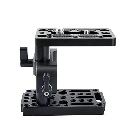 【送料無料】NICEYRIG リフトプレート ベースプレート スイッチキット トッププレート+ベースプレート + 15mmロッドクランプ + 長さ63mmロッド 4イン1組合 カメラアクセサリー DSLRカメラべースプレート15mmロッドクリップ付き 二個のロッド付き ロッドクランプ付き 三 castingdoctor-10010446 キャスティングドクターショップ サンプル画像3